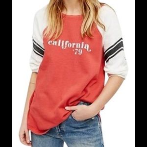 Free People California sweatshirt